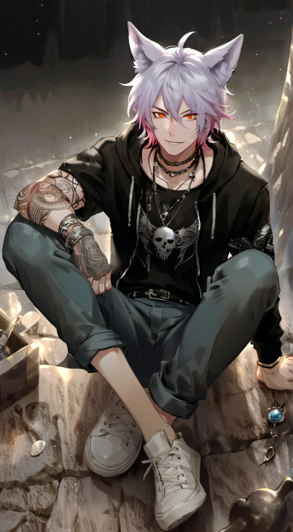 ai character: Shiba background