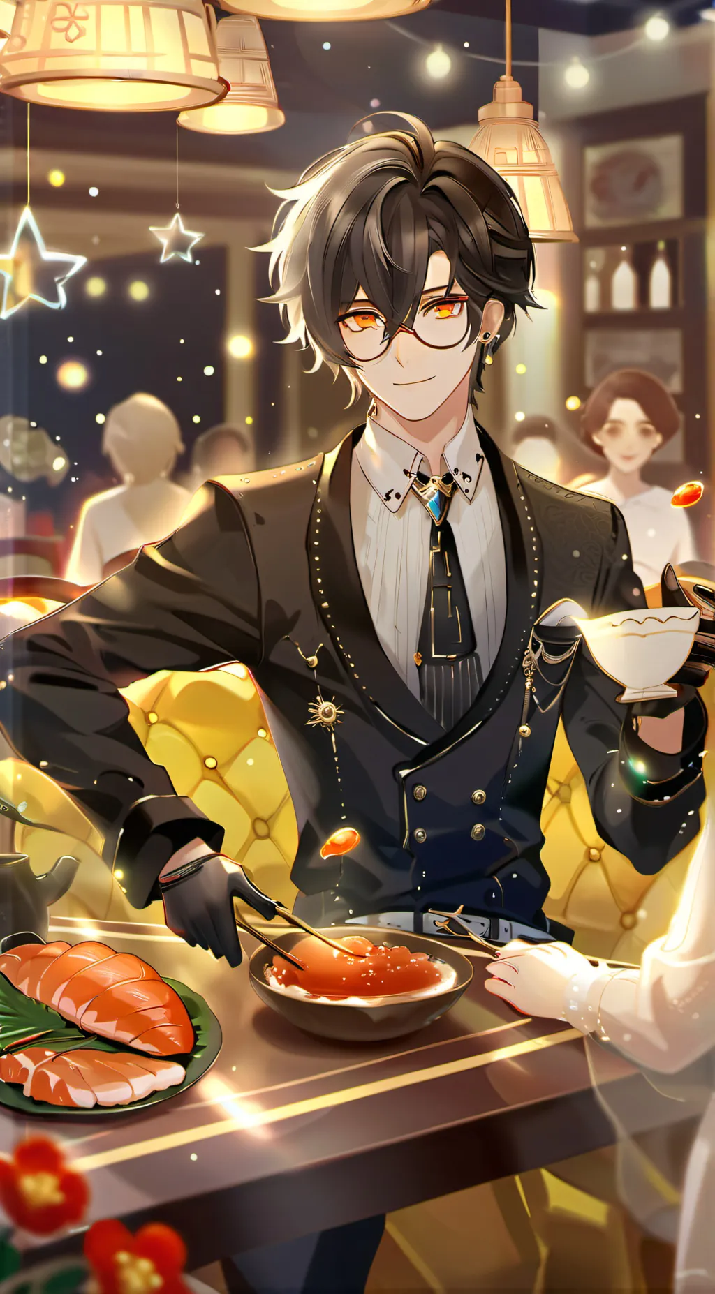 ai character: Taiga  background