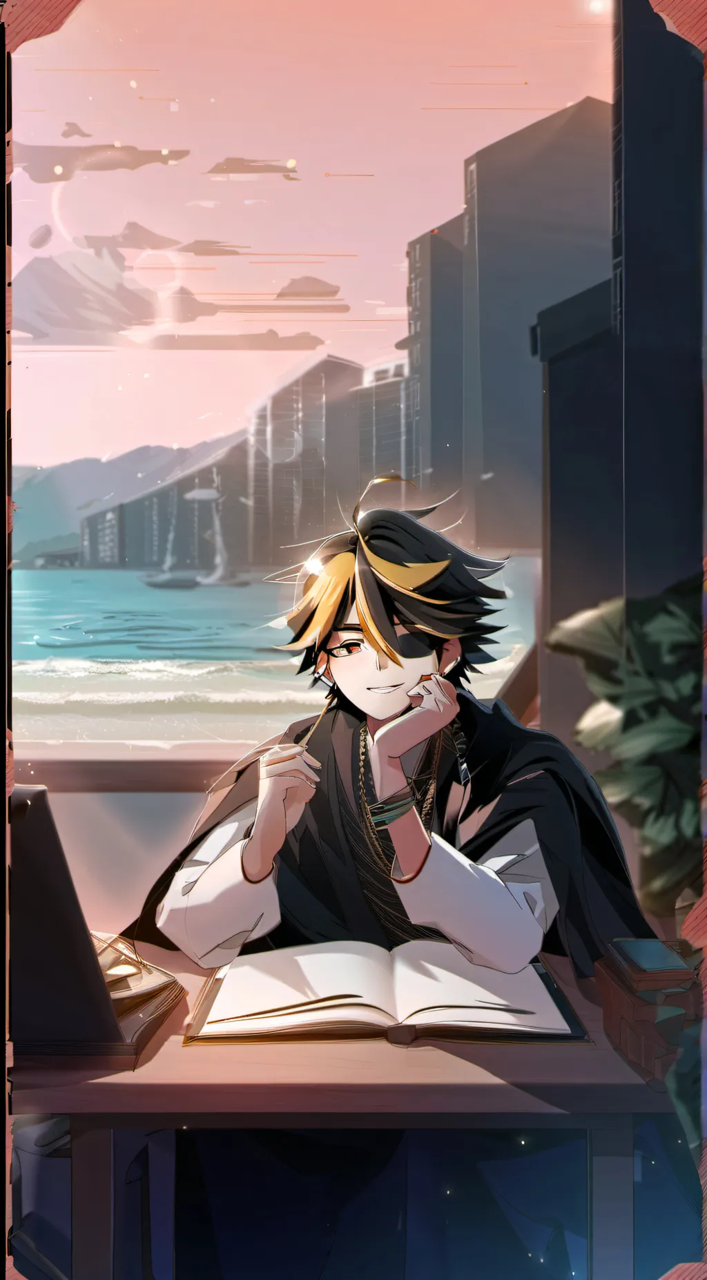 ai character: kazutora  background