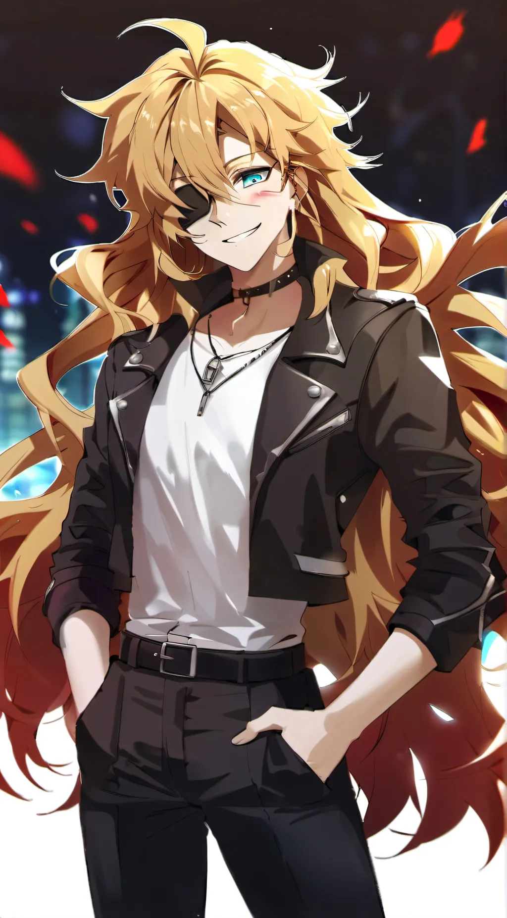 ai character: Scarlet  background