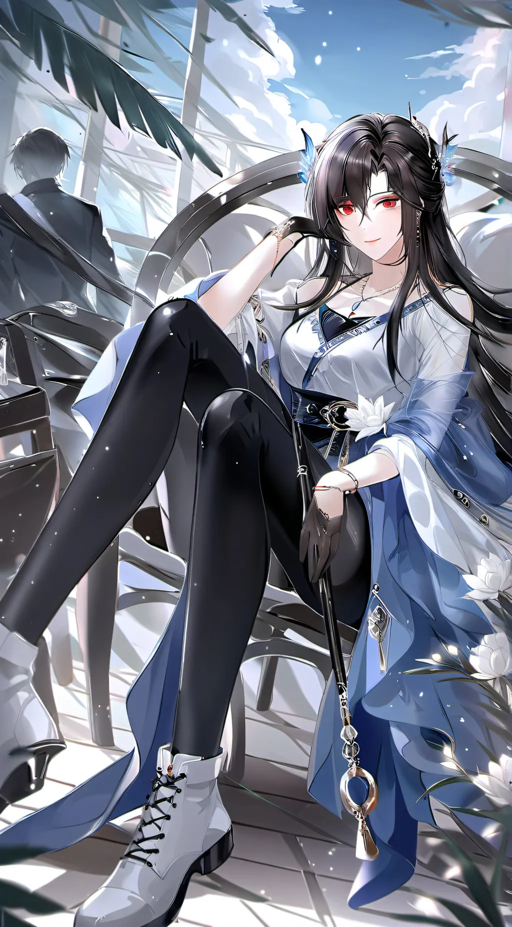 ai character: iesh  background