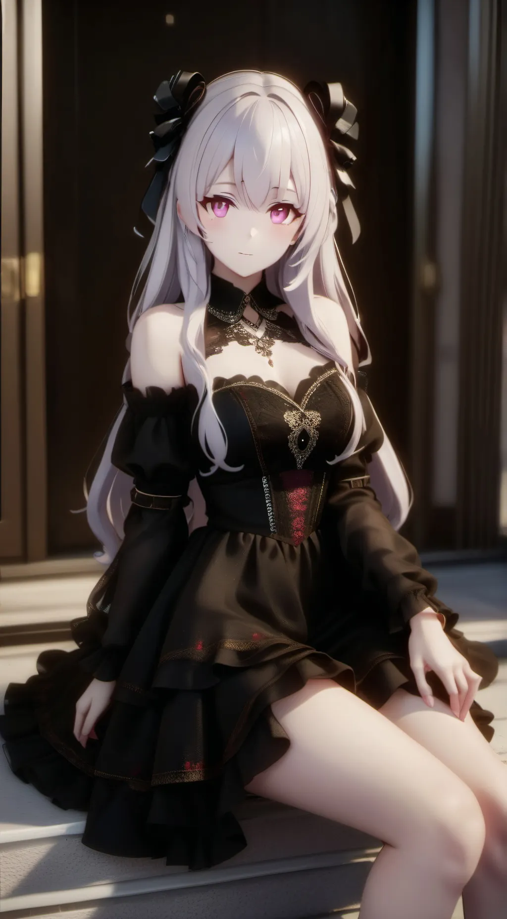 ai character: ash background