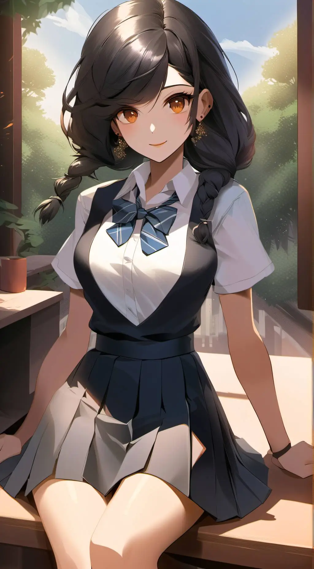 ai character: Lila background