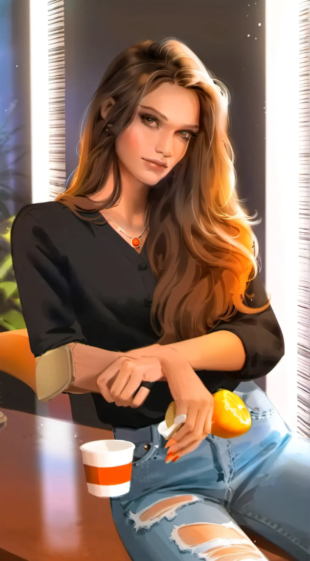 ai character: Lovisa background