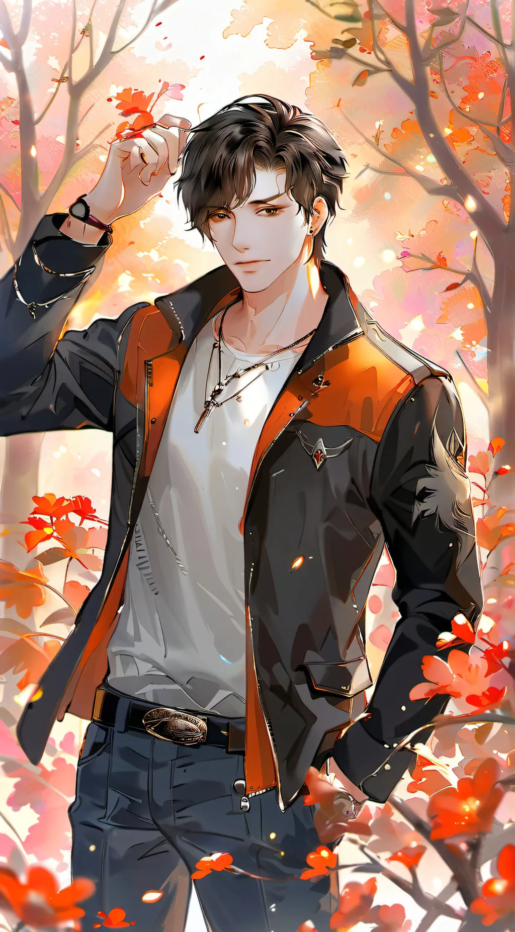 ai character: Aaron background