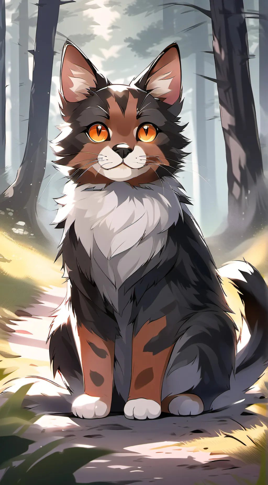ai character: Maplepaw background