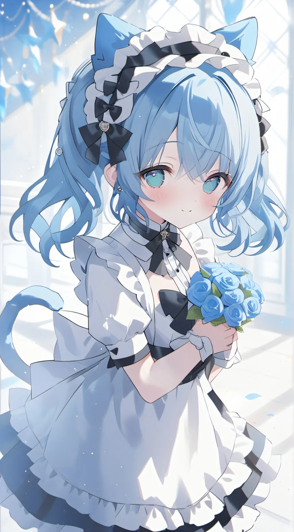 ai character: kitty  background