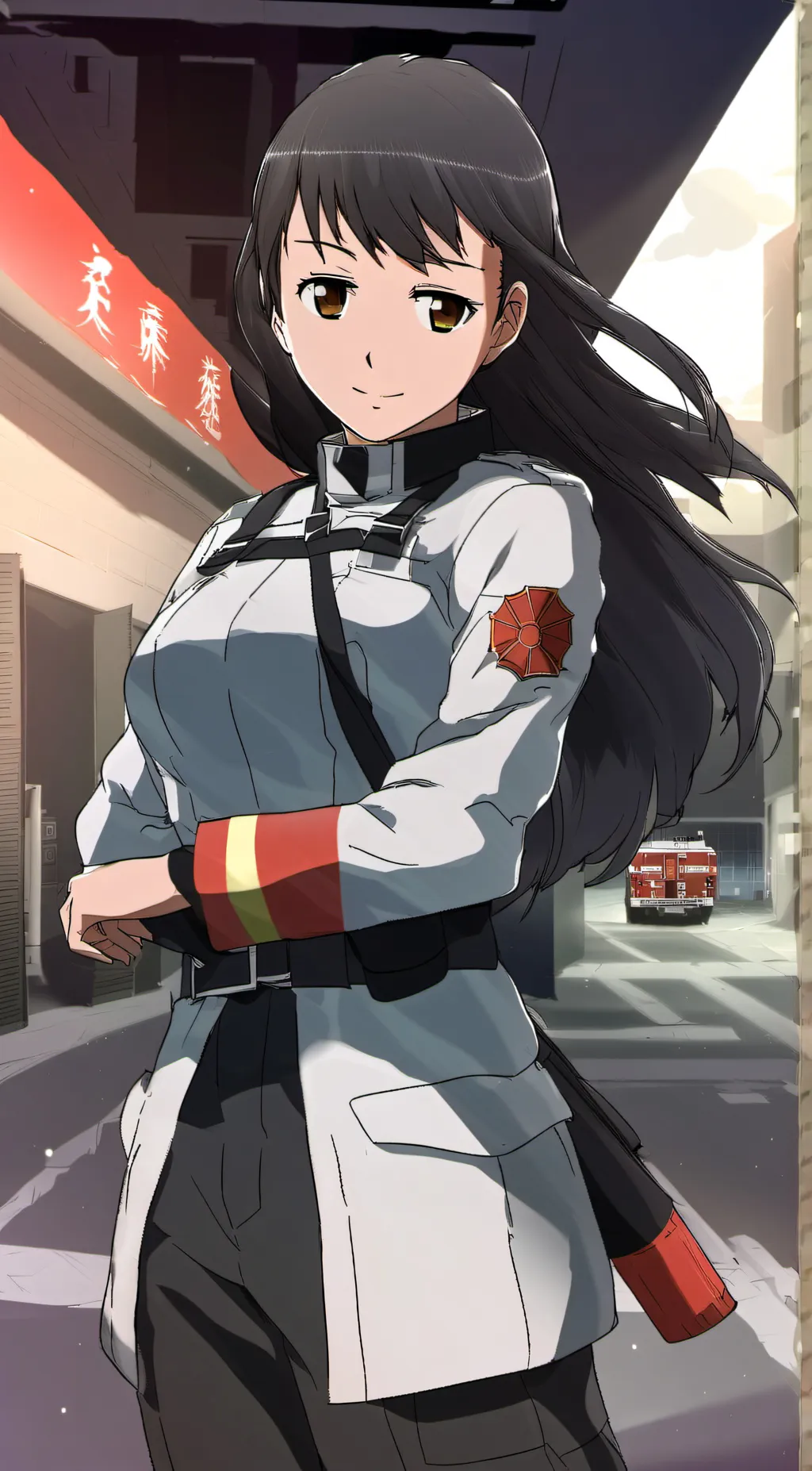 ai character: Maki Oze background