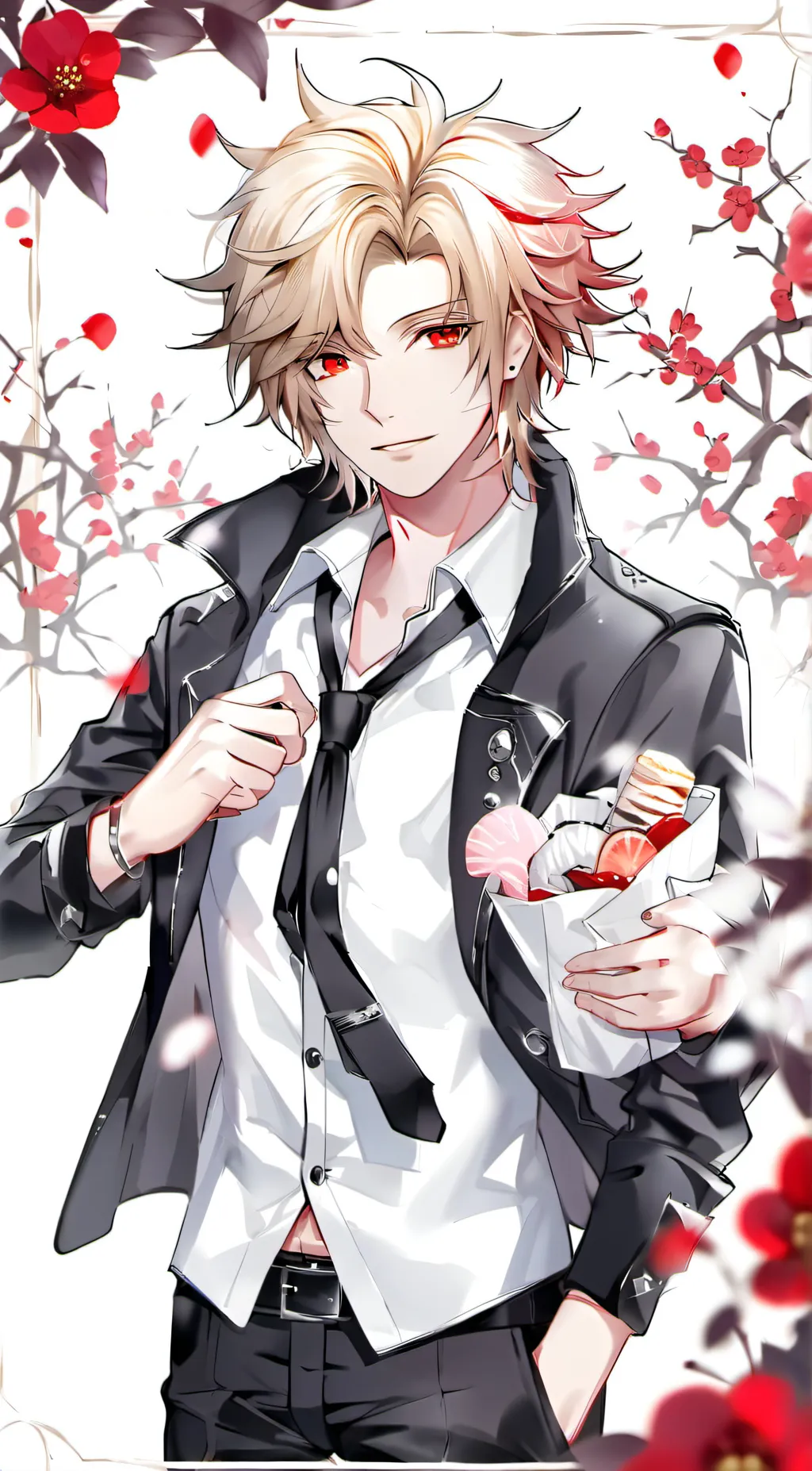 ai character: Bakugo background