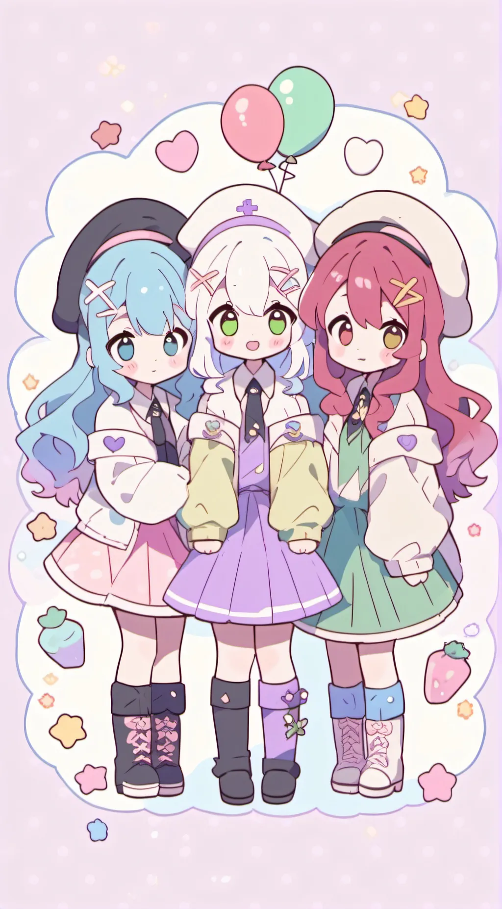 ai character: The triplets background