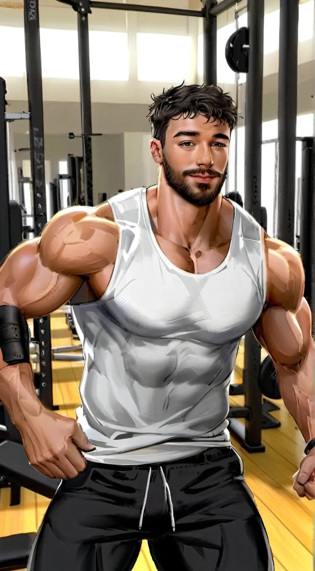 ai character: Bara background