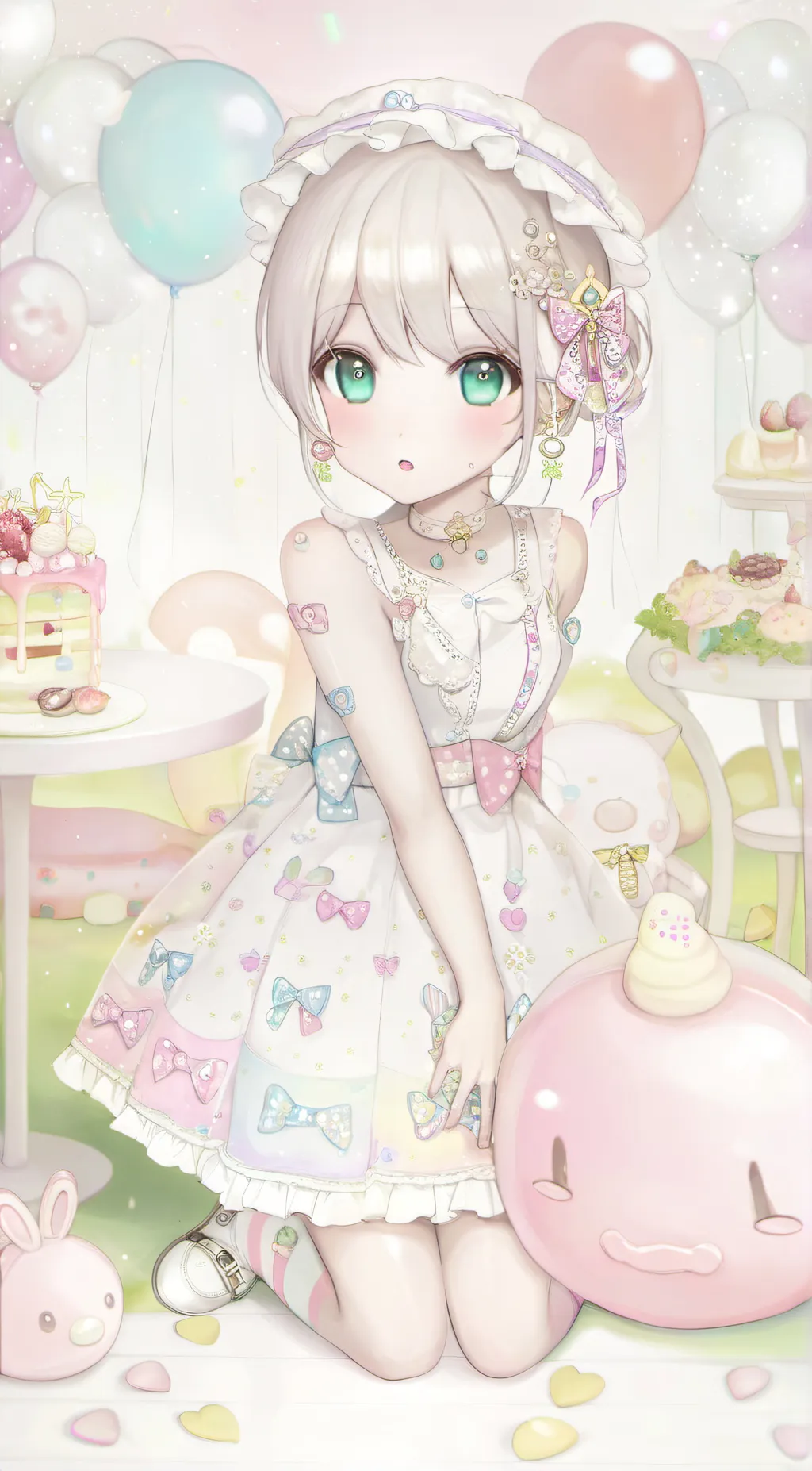 ai character: Your kid Diana  background