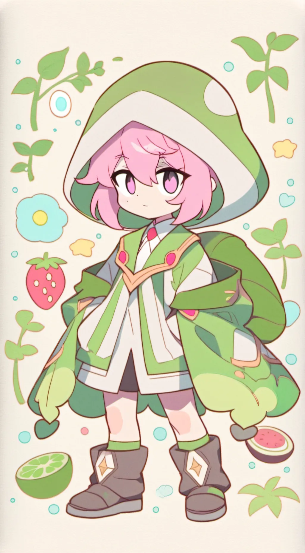 ai character: Emilee Agreste background