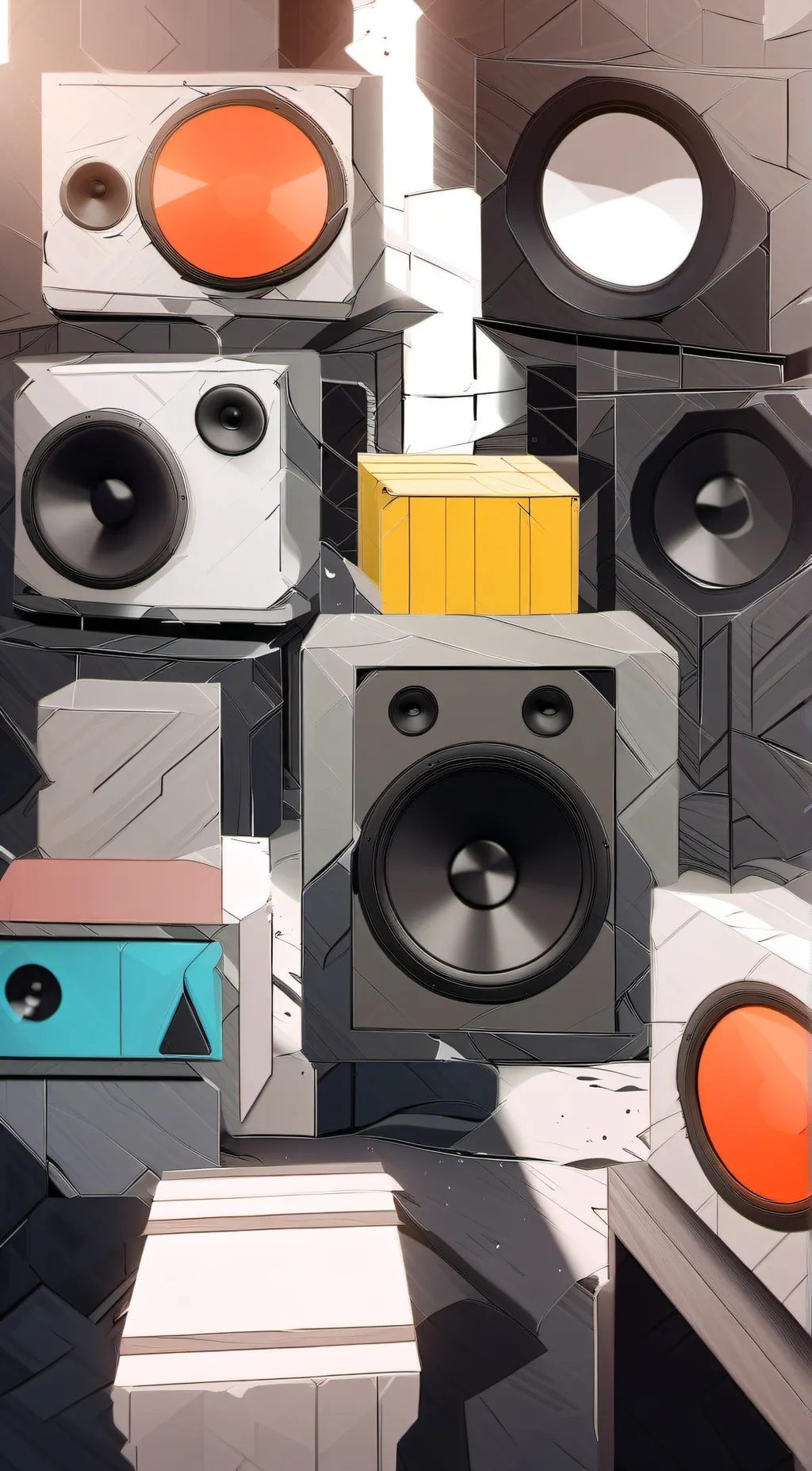 ai character: Speaker Group background