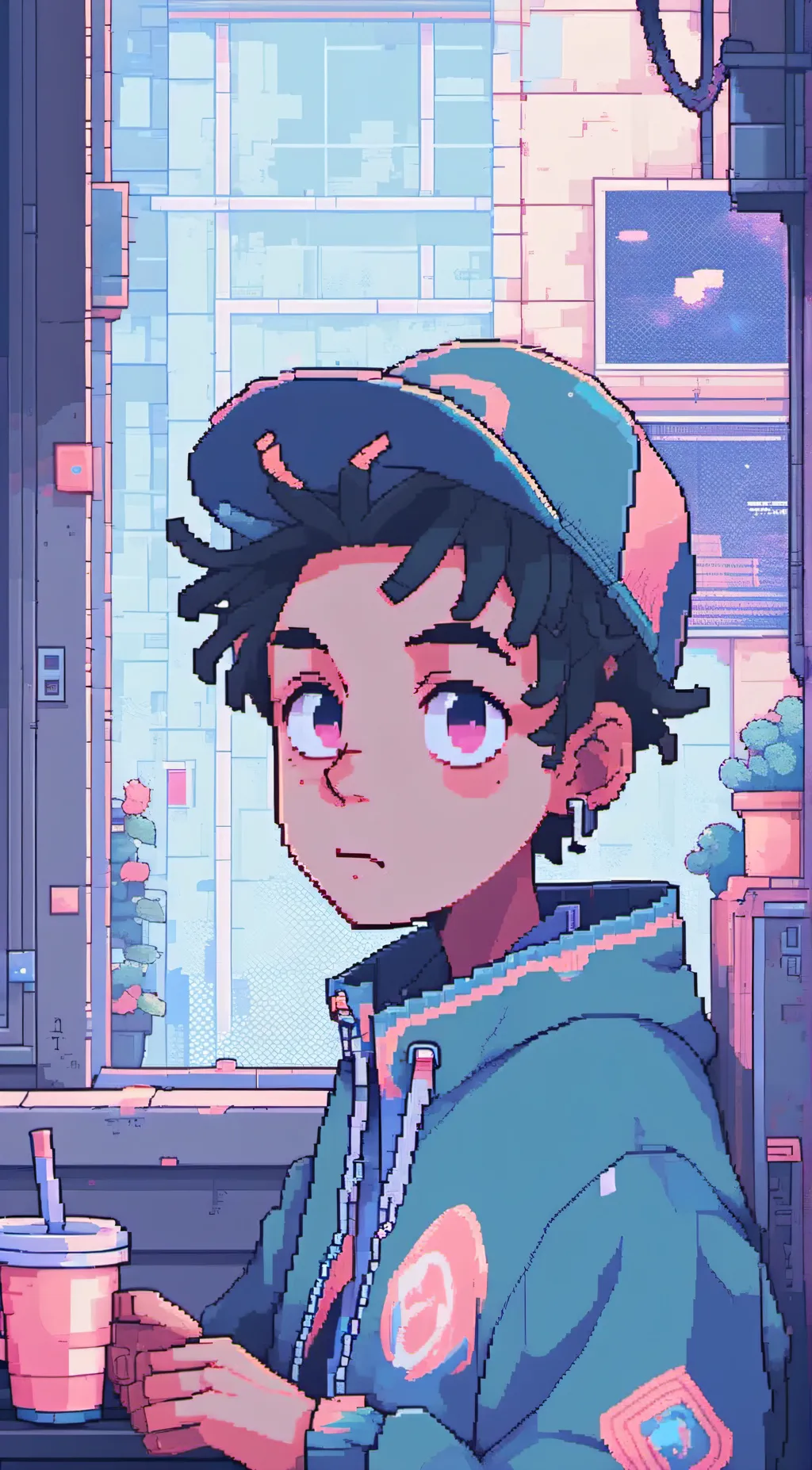 ai character: Miles background