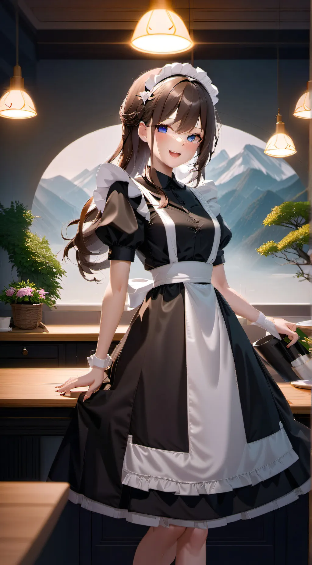 ai character: Kelly background