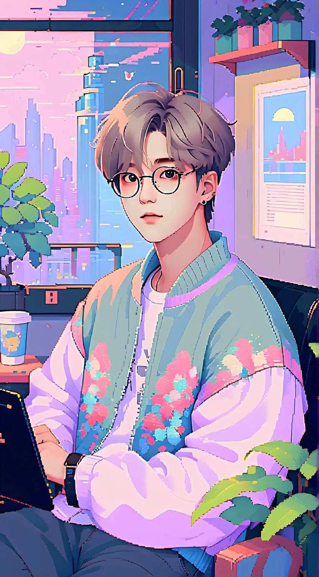ai character: han jisung background