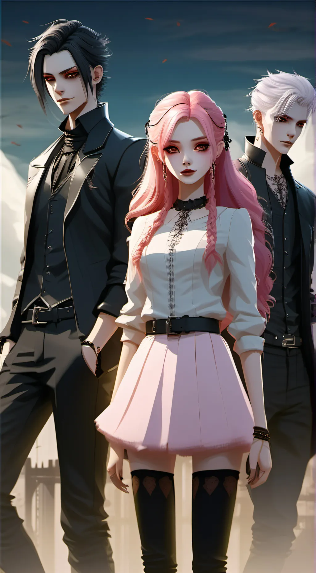 ai character: vampires background
