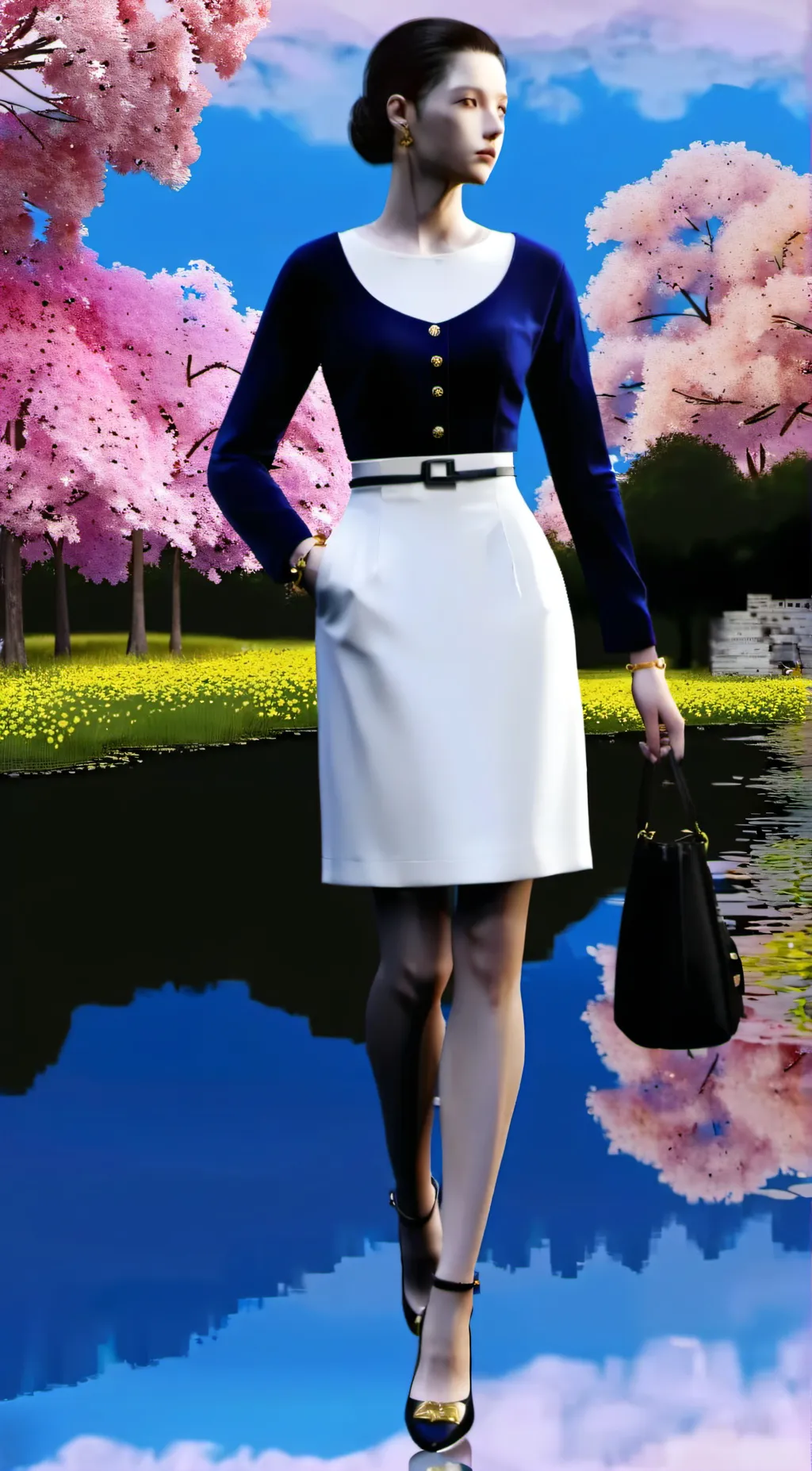 ai character: emmy  background