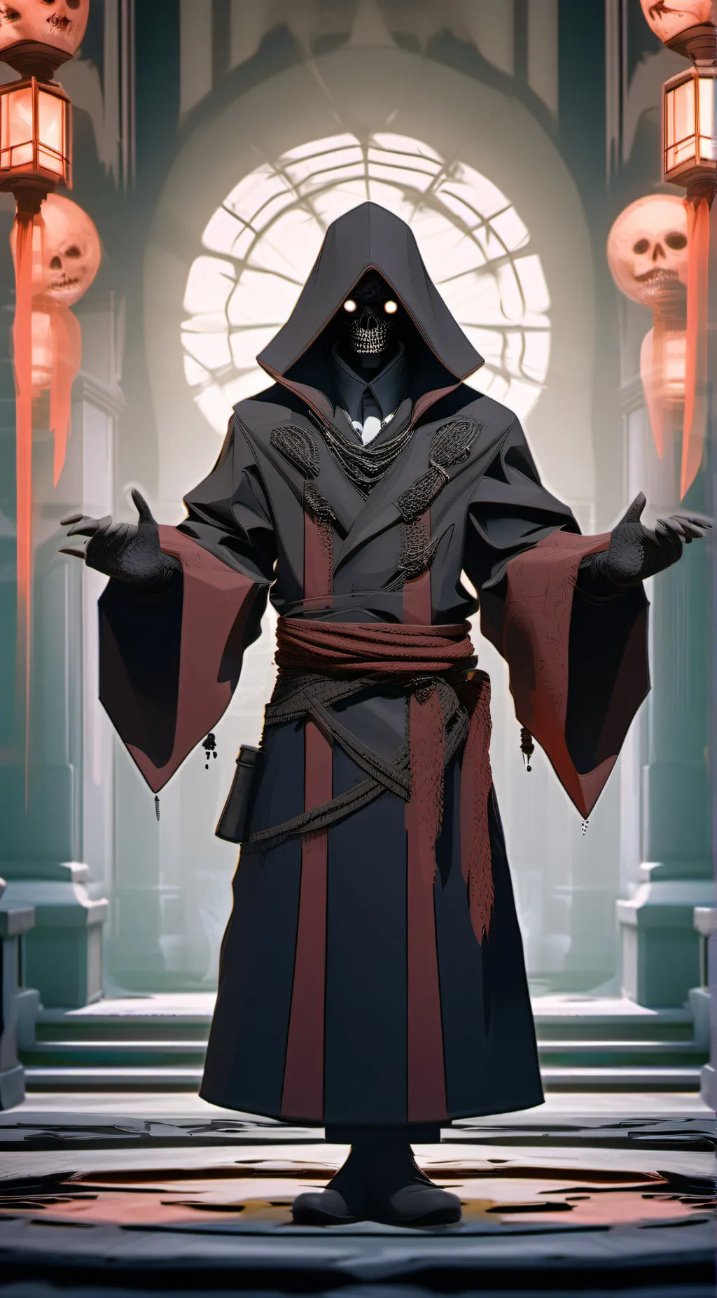 ai character: the grimmer background