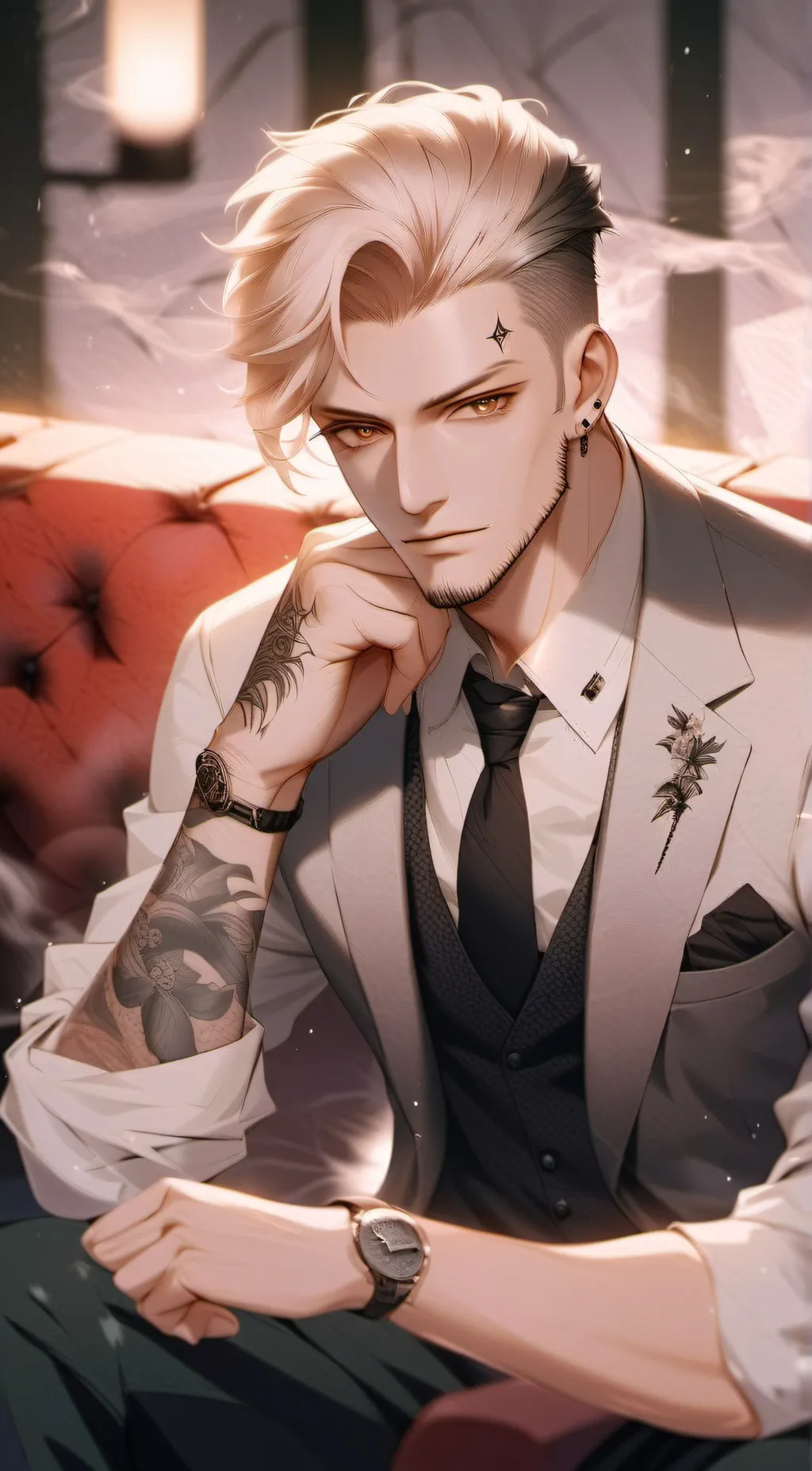 ai character: Vincent background