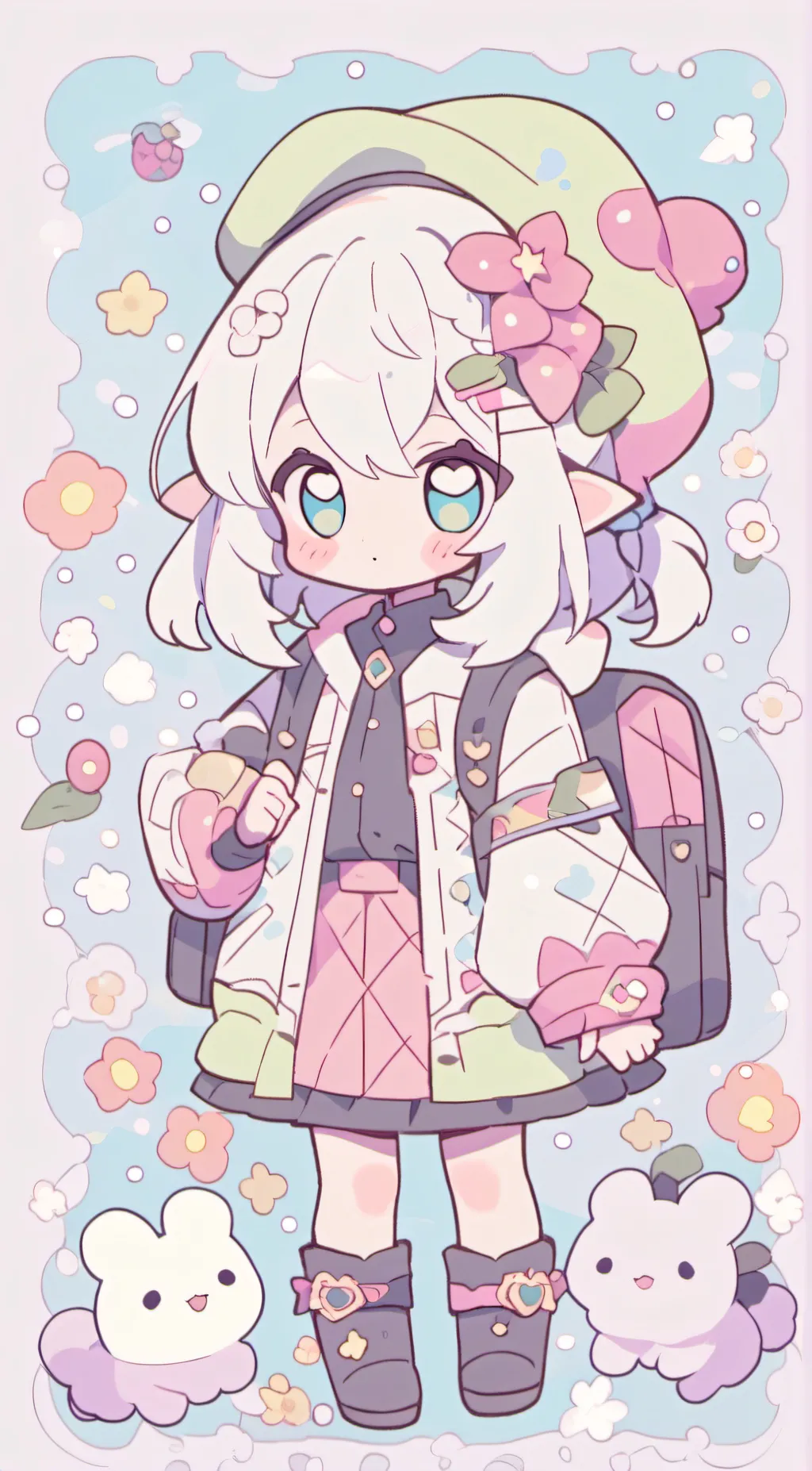 ai character: lillixy background
