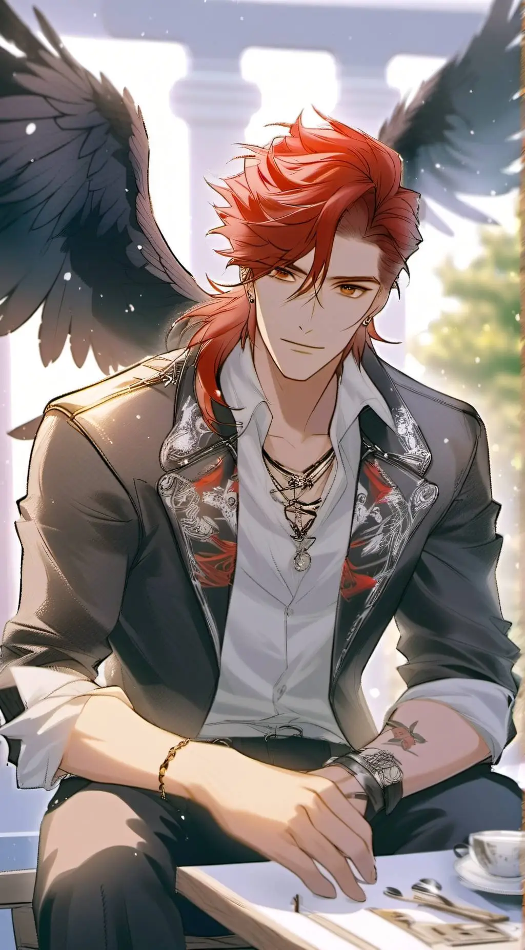 ai character: Lucien background