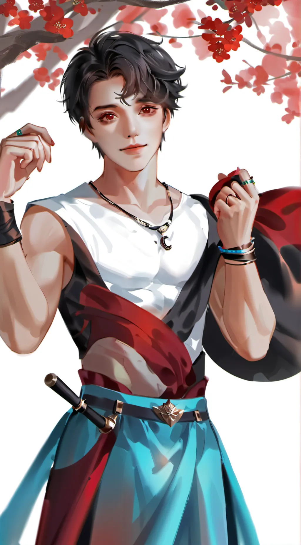 ai character: MR.RIZZ background