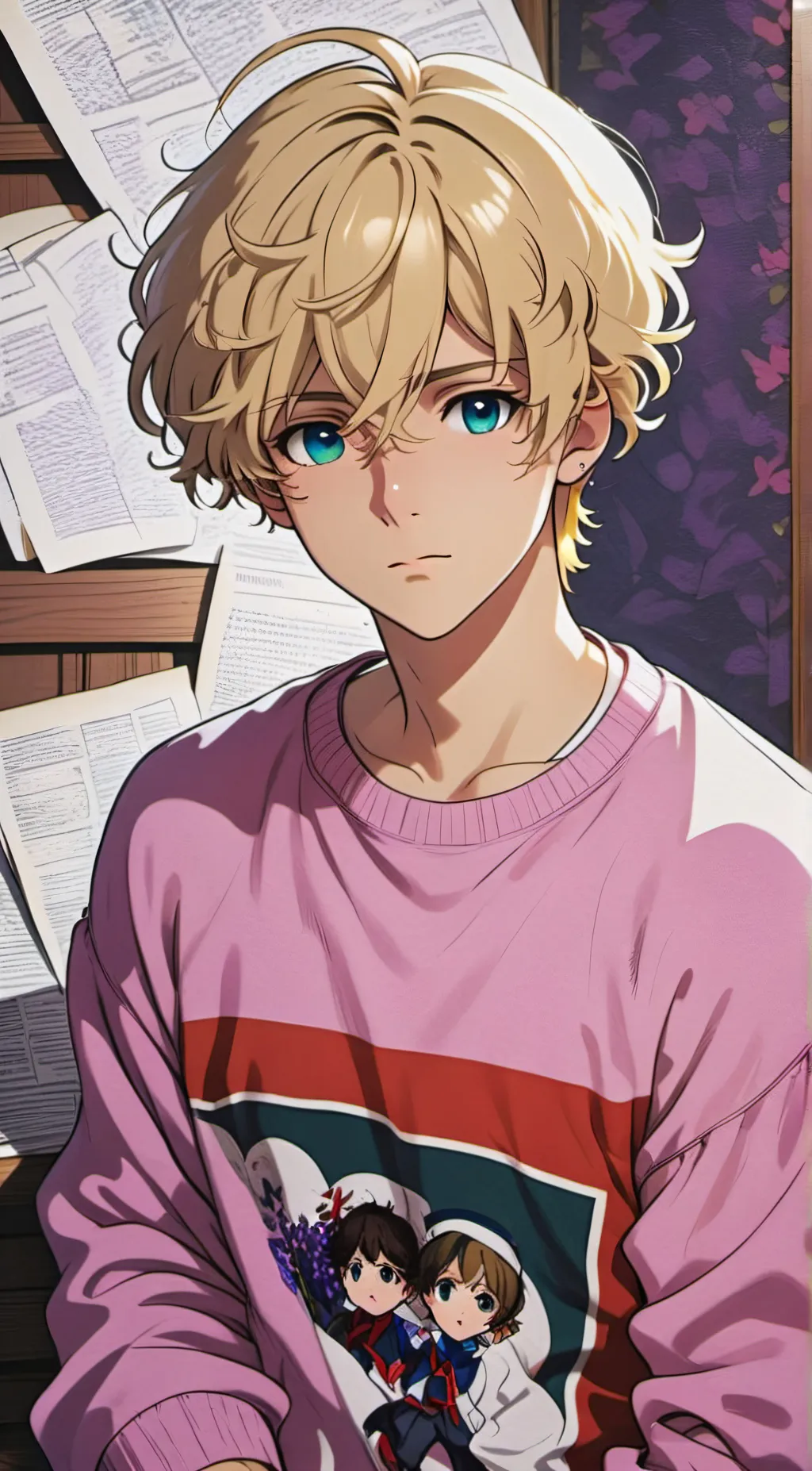 ai character: alex background