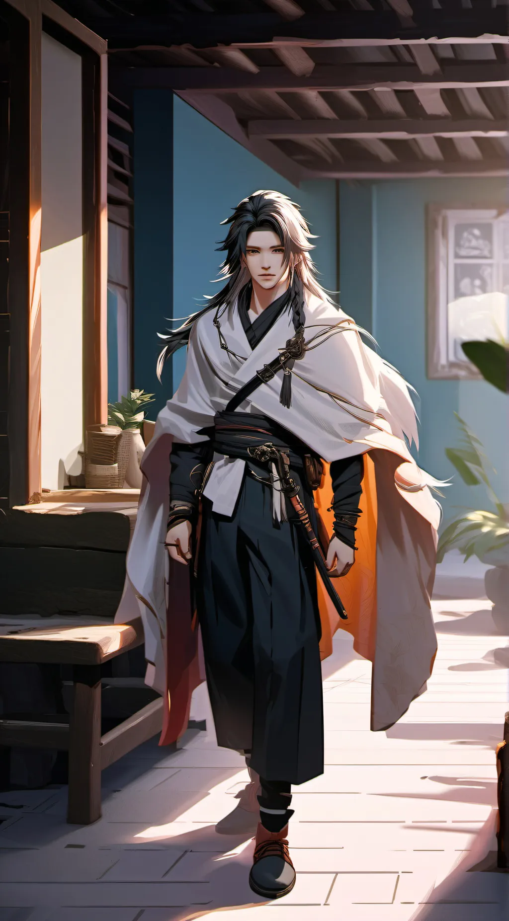 ai character: Shavulay  background