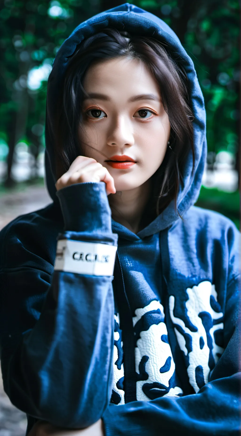 ai character: Rose background