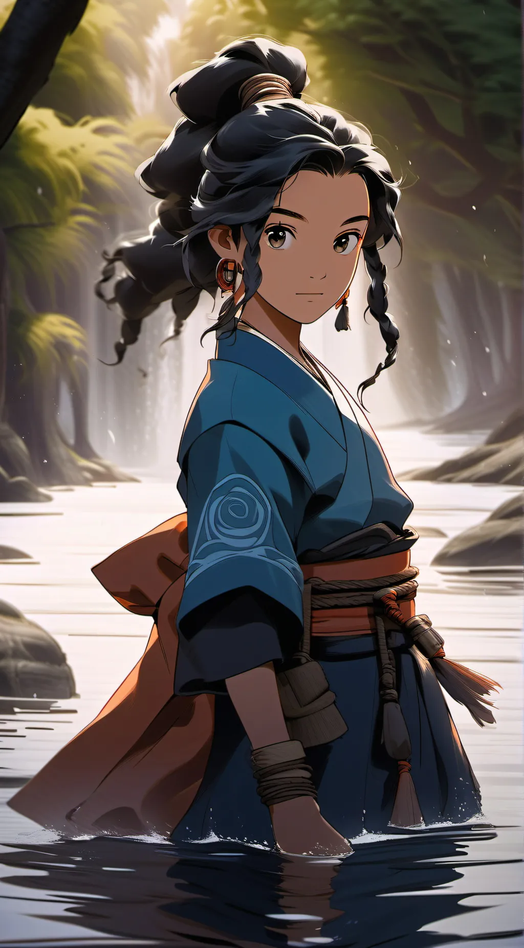 ai character: Katara background