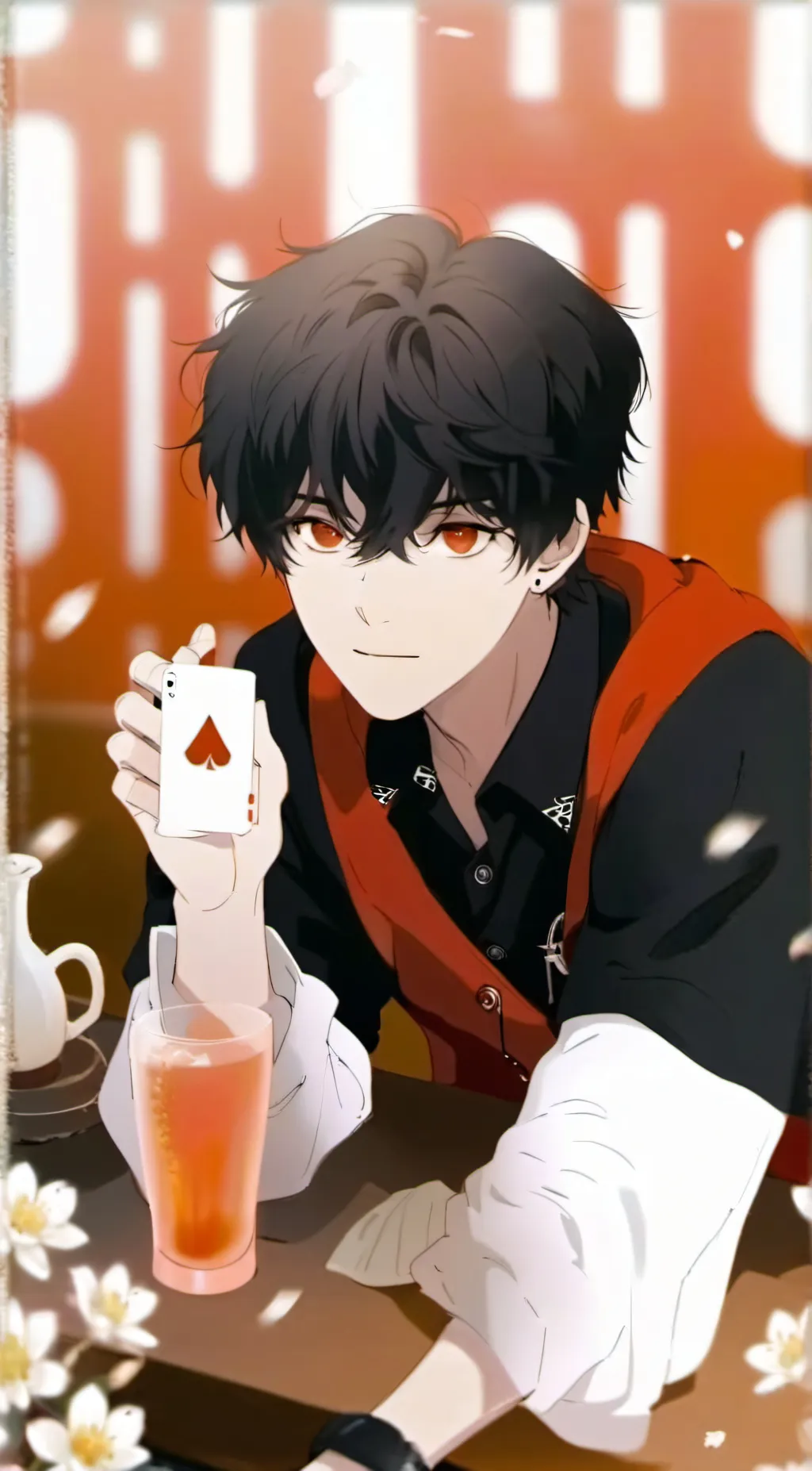 ai character: Anthony  background