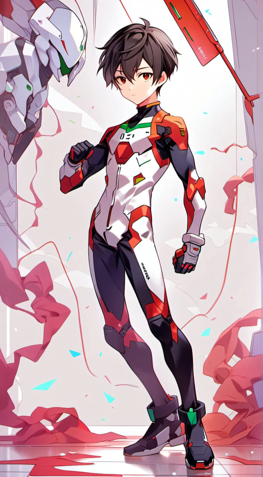 ai character: Shinji Ikari background