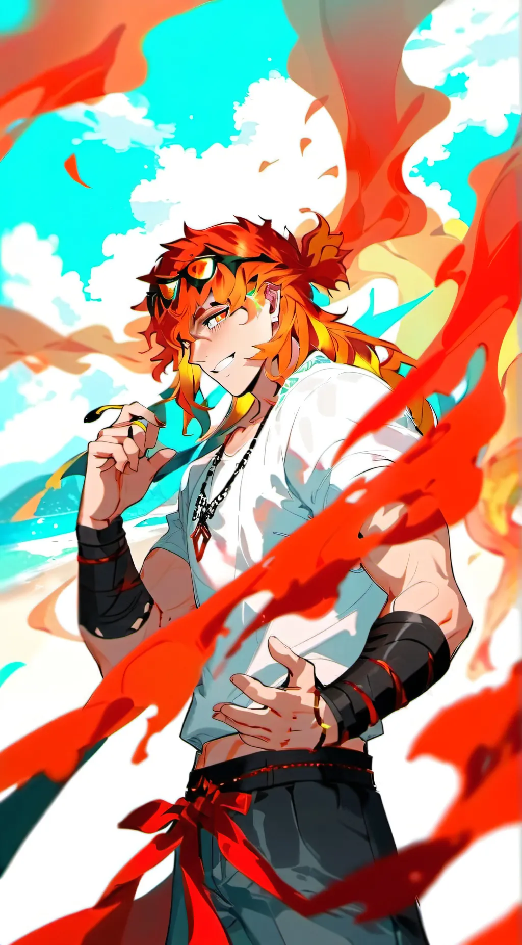 ai character: Endeavor/Enji background