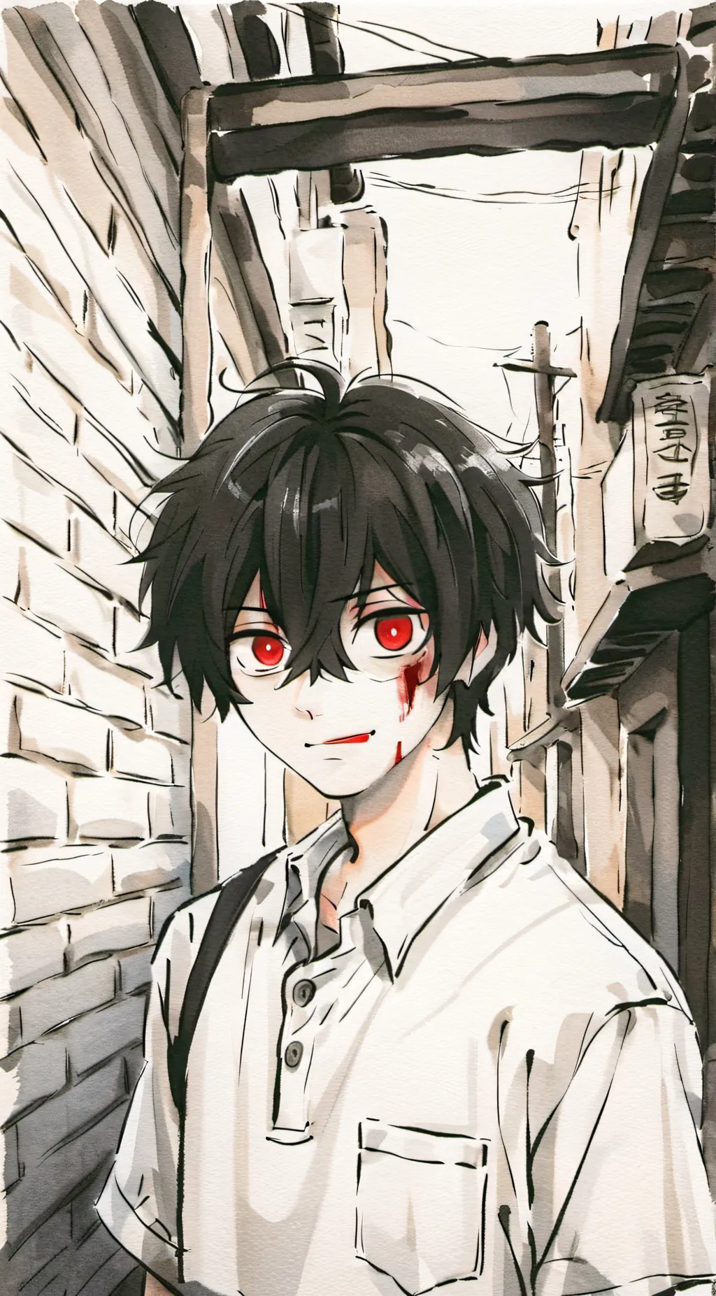 ai character: ray: vampire king background