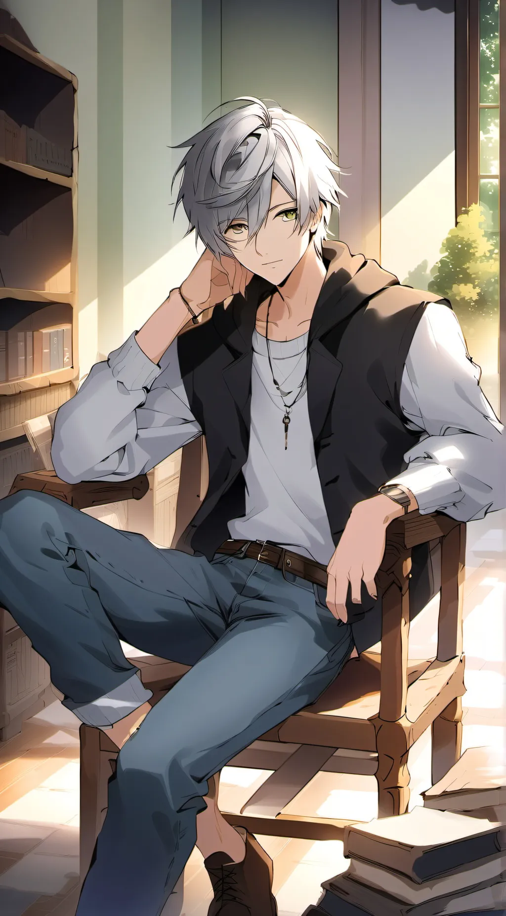 ai character: Xander background
