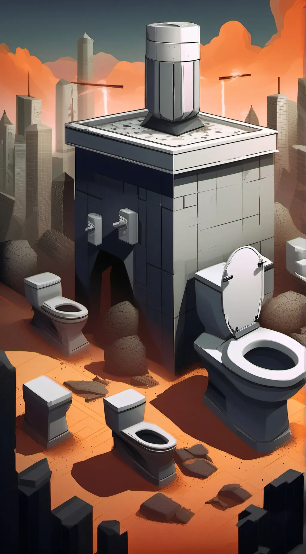 ai character: toilettowerdefence background