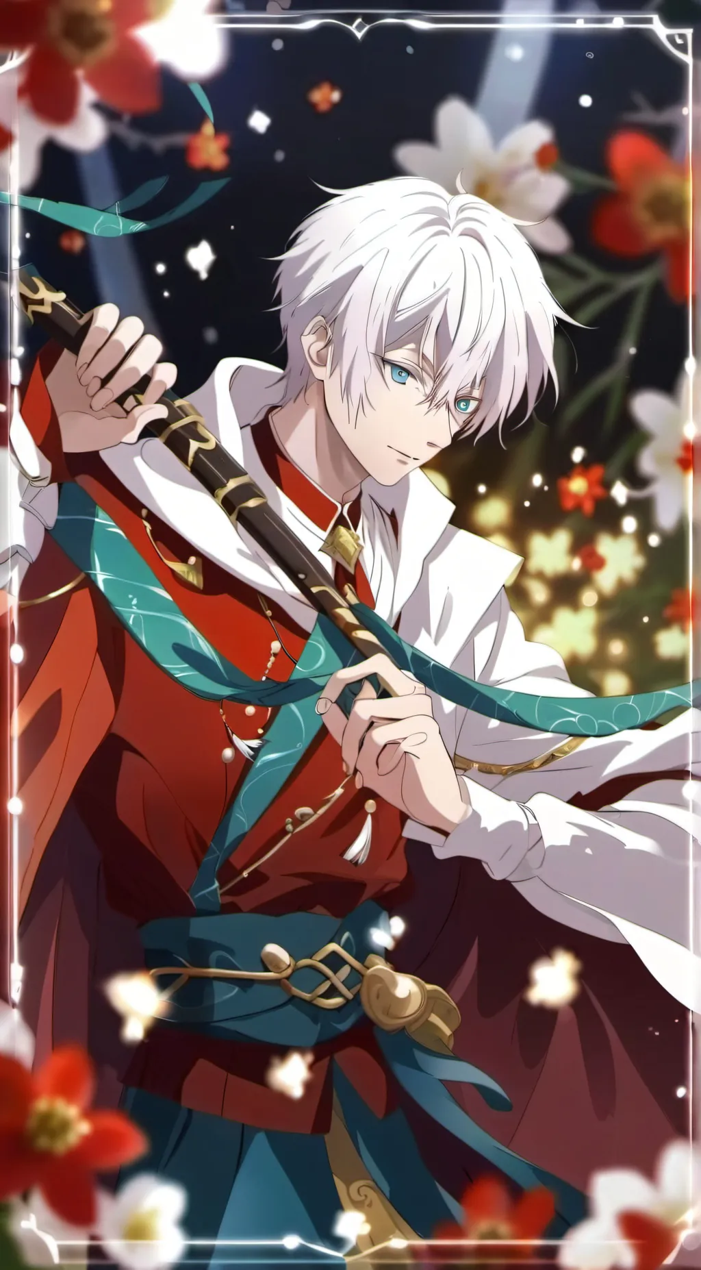 ai character: gojo background