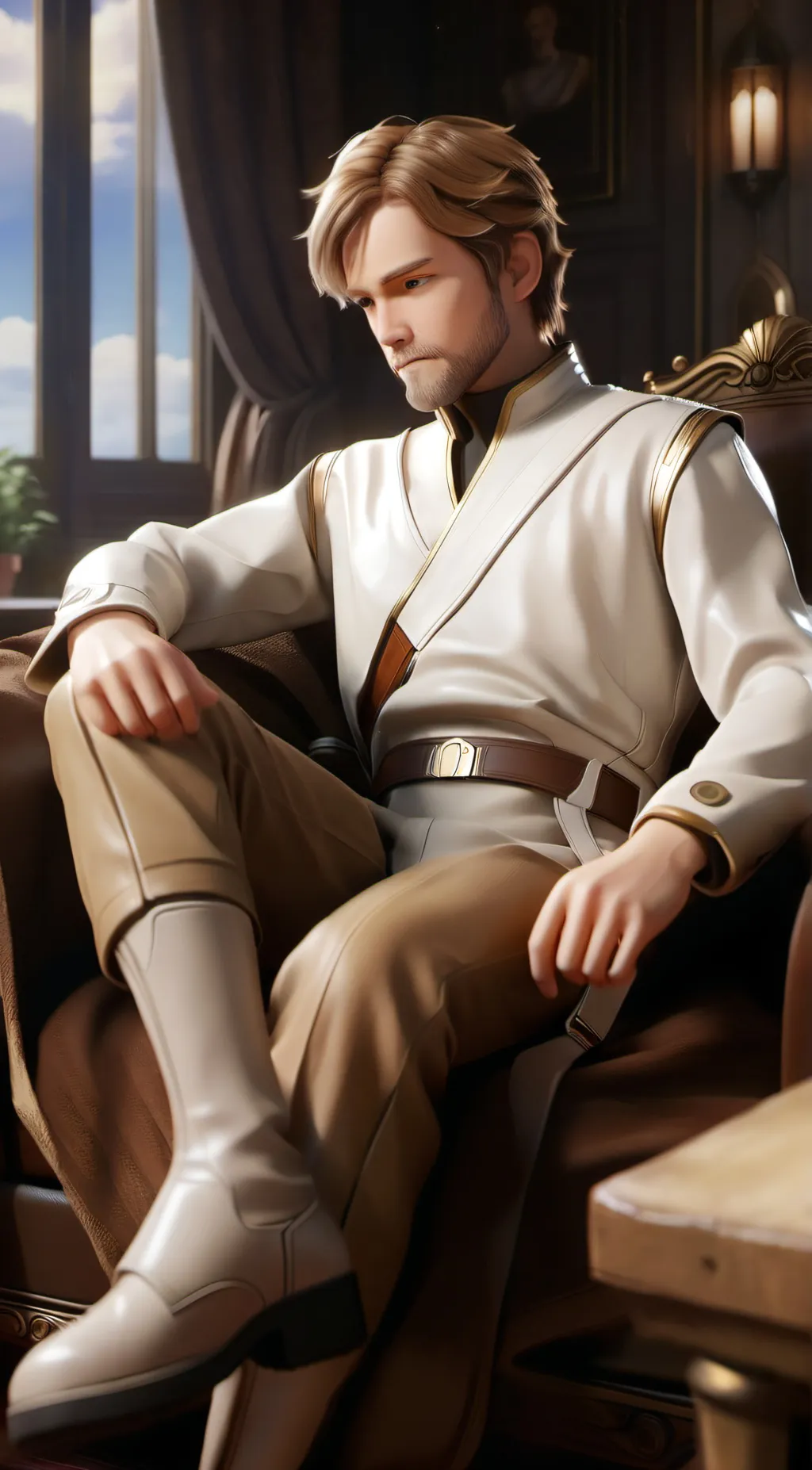 ai character: General Kenobi  background