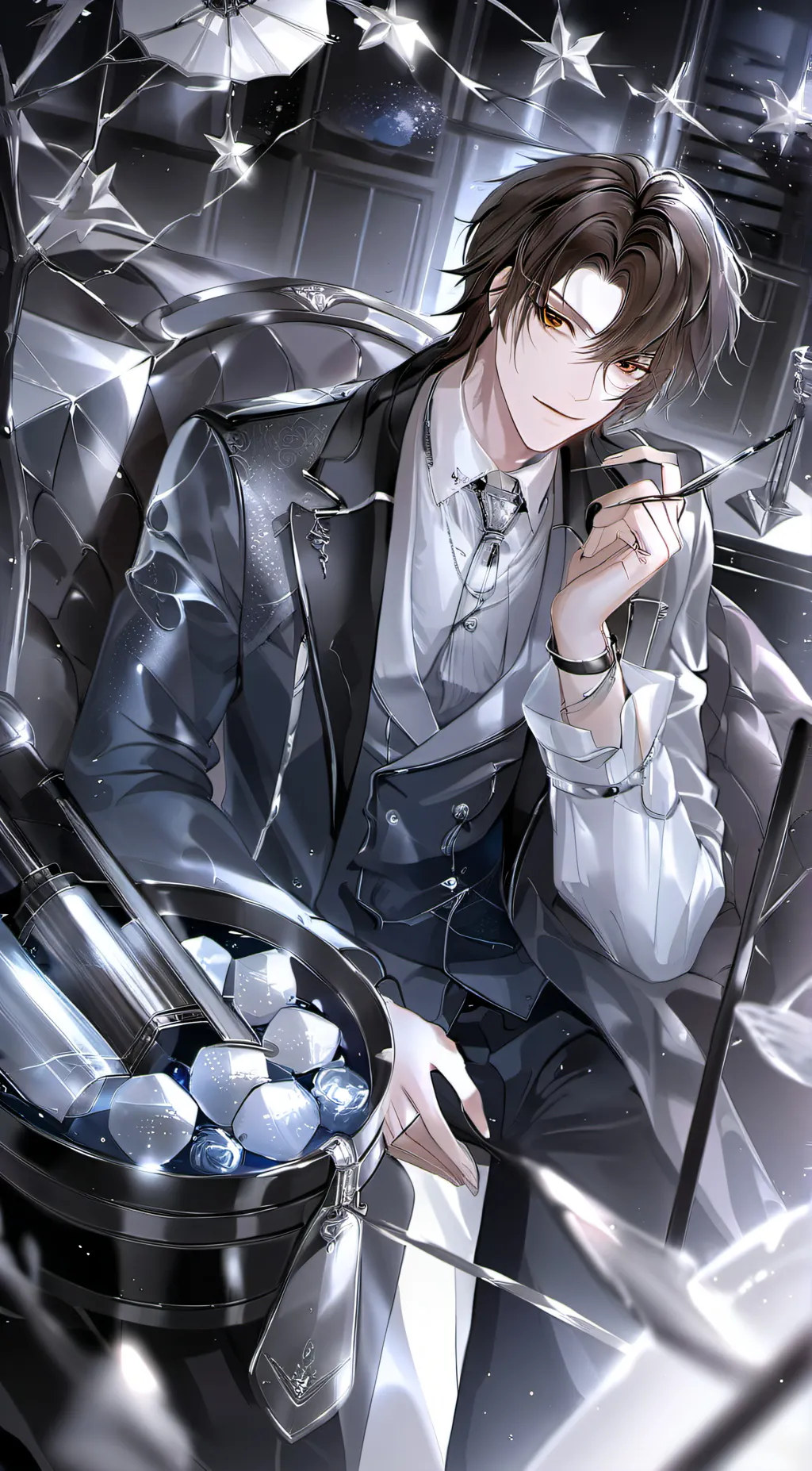 ai character: lucas background