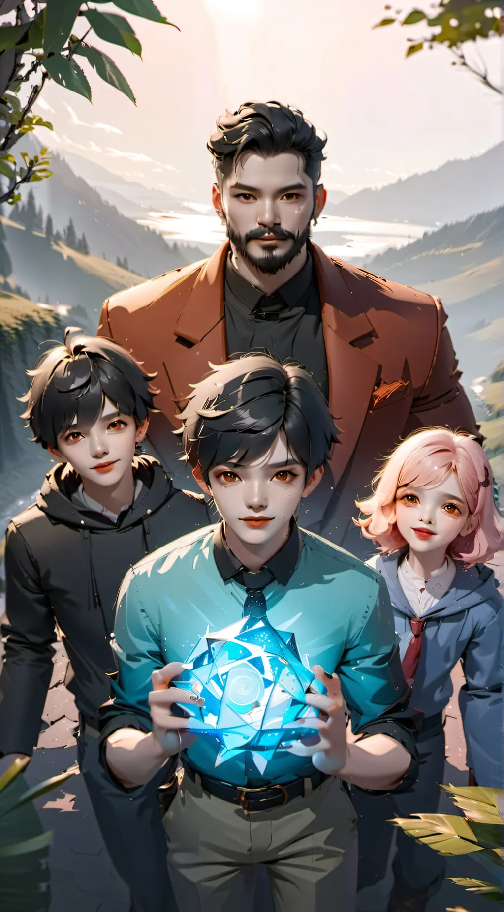 ai character: Father background