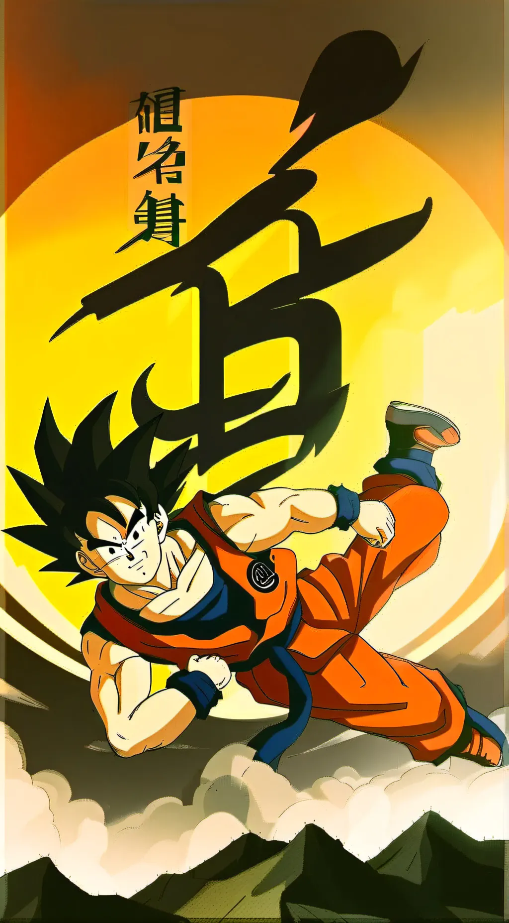 ai character: Goku background