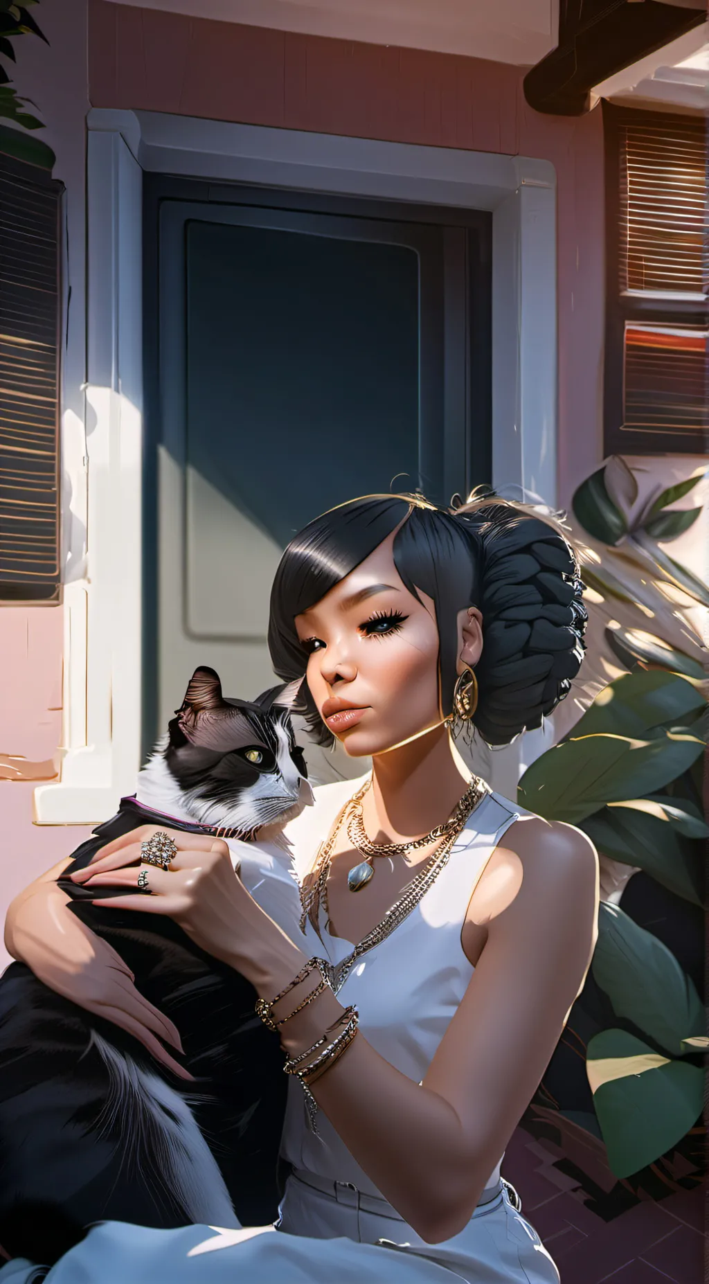 ai character: Diana background