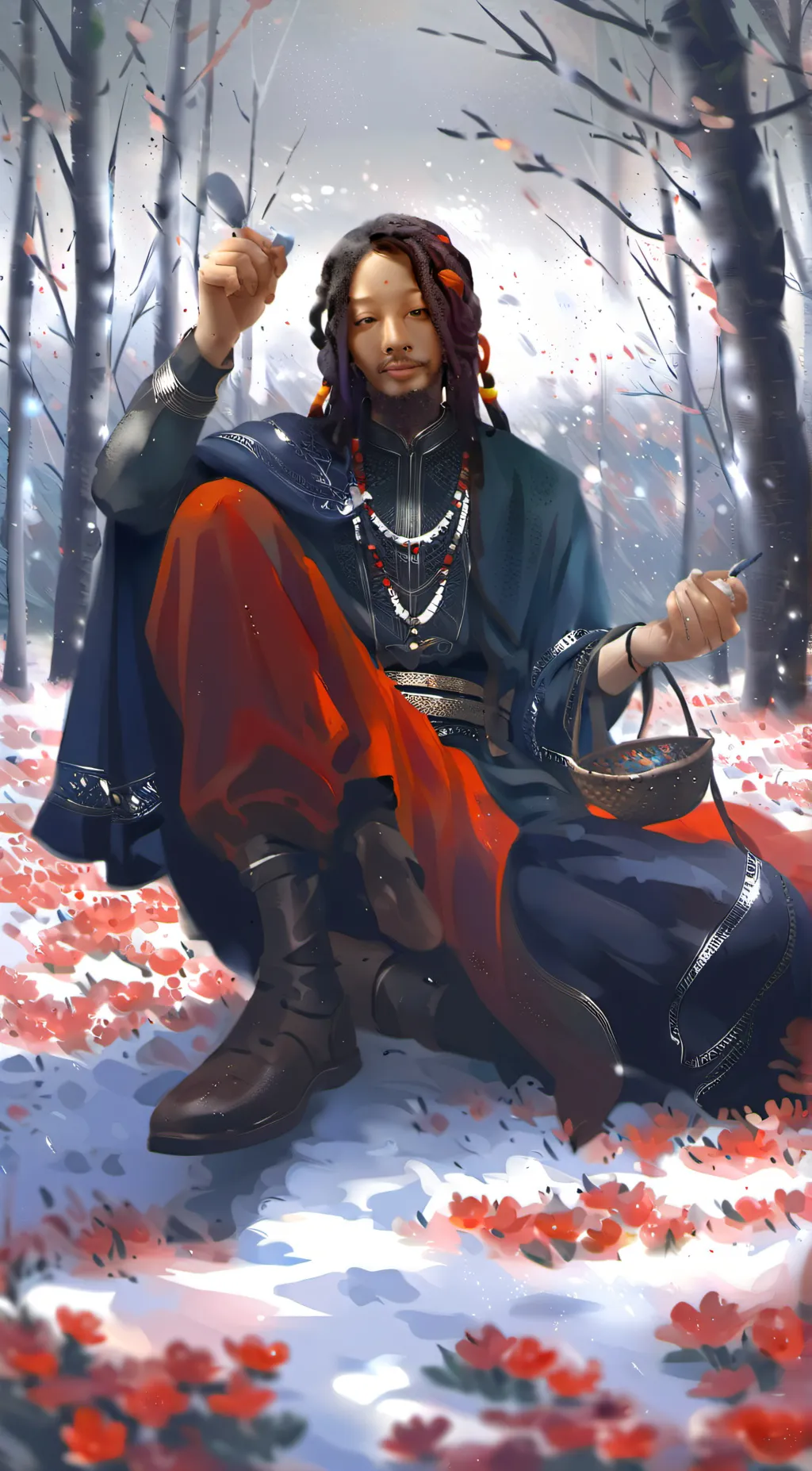 ai character: Jordan  background