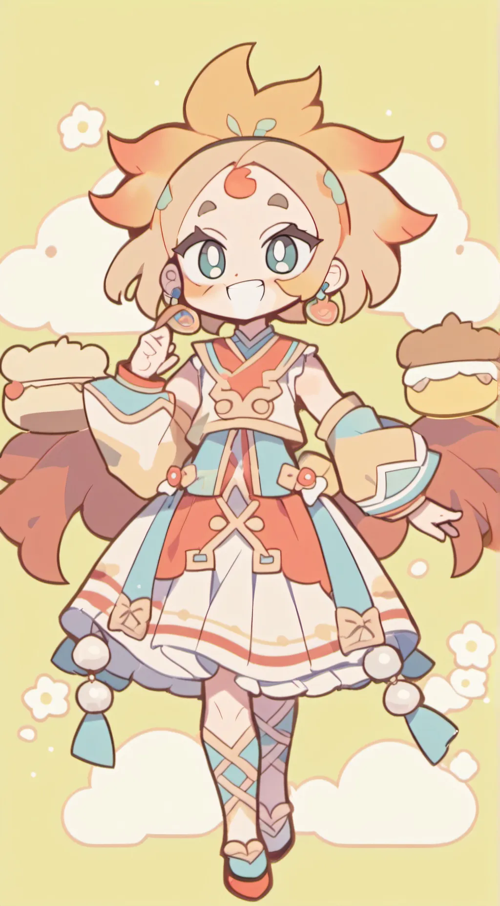 ai character: Sundrop  background