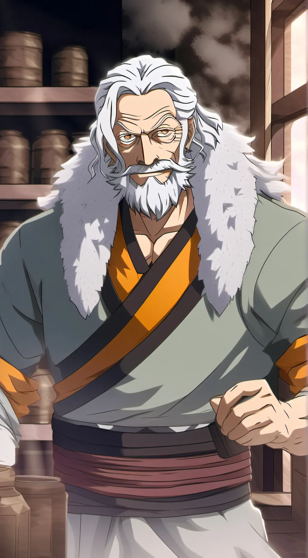 ai character: Silvers Raleigh background
