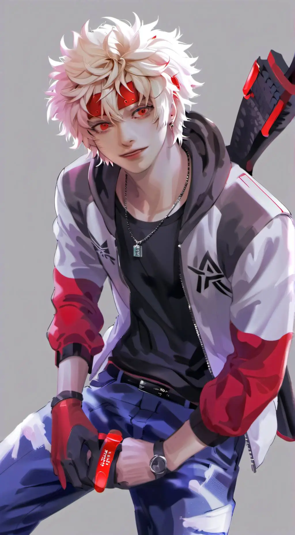 ai character: Bakugo Kastki background