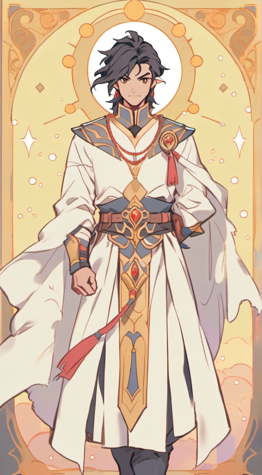 ai character: Prince Draven  background