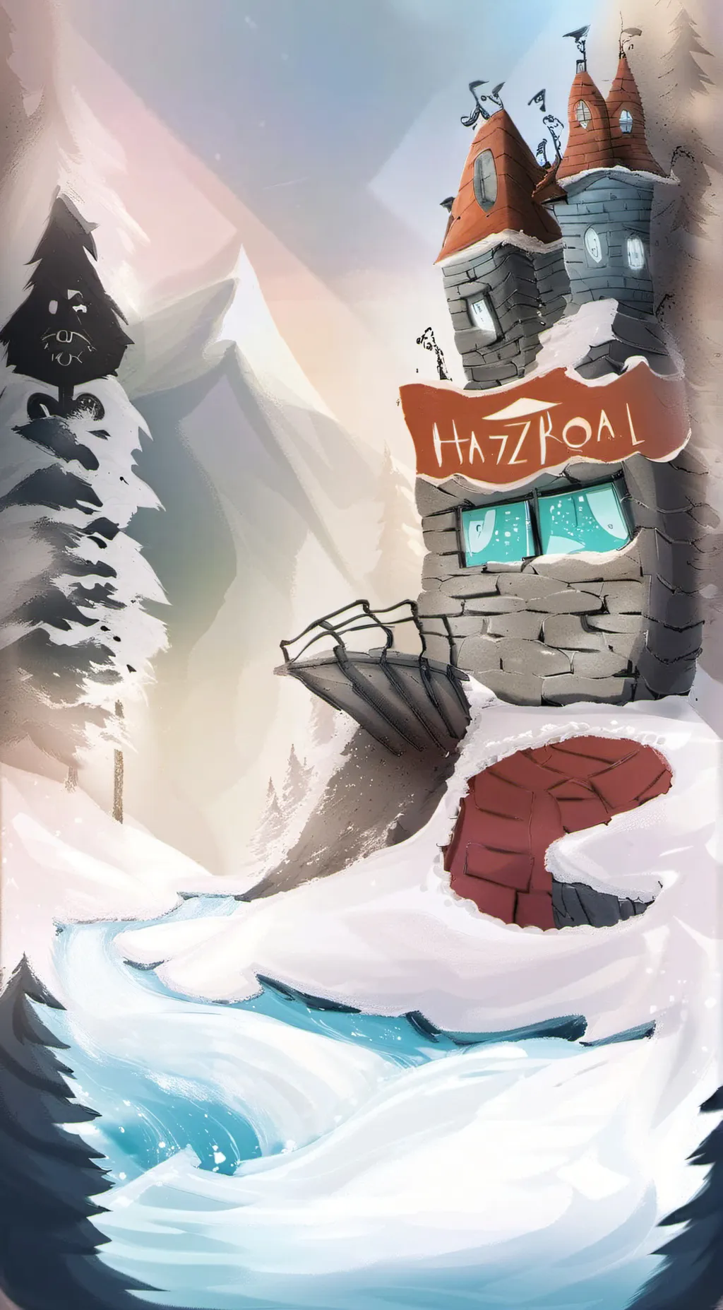 ai character: hazbin hotel  background